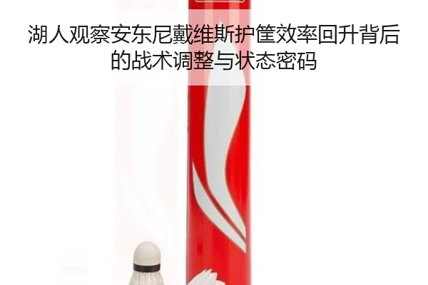 湖人观察安东尼戴维斯护筐效率回升背后的战术调整与状态密码